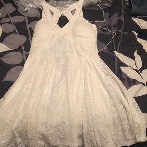 Small women’s white dress